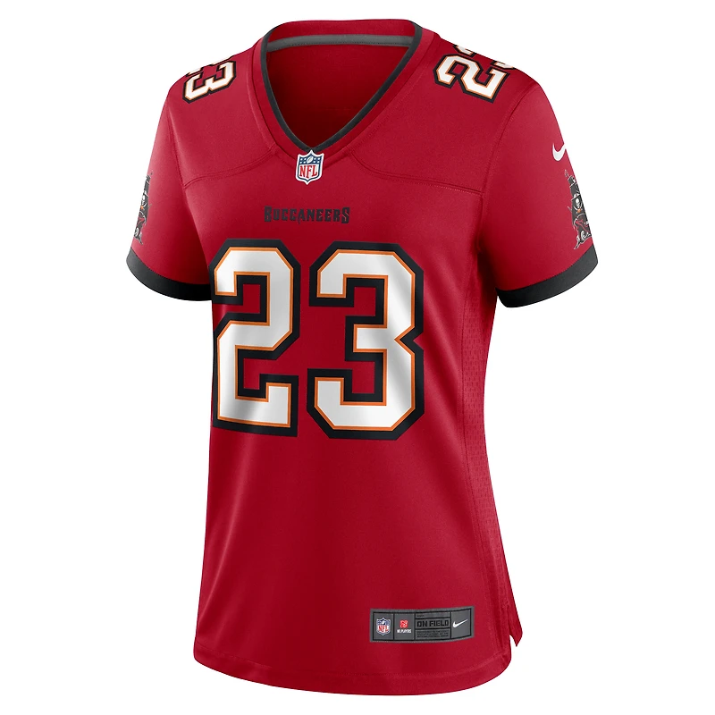 Women's Nike Tykee Smith  Red Tampa Bay Buccaneers Team Game Jersey