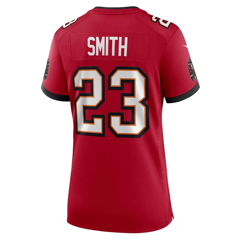 Women's Nike Tykee Smith  Red Tampa Bay Buccaneers Team Game Jersey