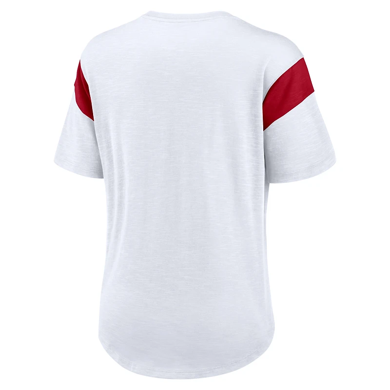 Women's Nike White Tampa Bay Buccaneers Fashion T-Shirt