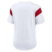 Women's Nike White Tampa Bay Buccaneers Fashion T-Shirt