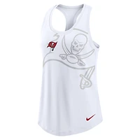 Débardeur Nike Tampa Bay Buccaneers Tri-Blend Racerback pour femme - Blanc