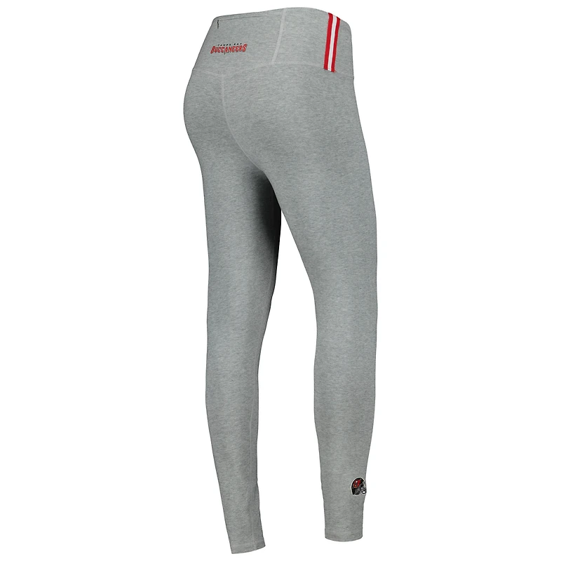 Legging en jersey classique Pro Standard pour femmes, gris chiné, Tampa Bay Buccaneers