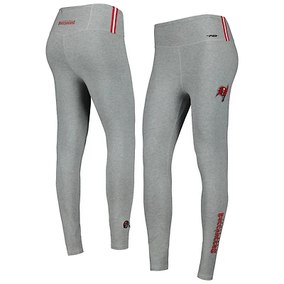 Legging en jersey classique Pro Standard pour femmes, gris chiné, Tampa Bay Buccaneers