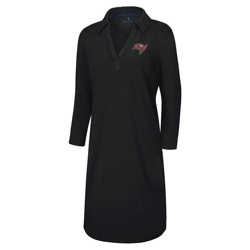 Women's Tommy Bahama Black Tampa Bay Buccaneers Ashby Isles Three-Quarter Length Sleeve Pullover
Jersey Dress