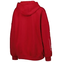 Sweat à capuche Tommy Hilfiger Tampa Bay Buccaneers Becca pour femme, rouge, épaules tombantes