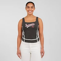 Débardeur à col carré en étain Tampa Bay Buccaneers pour femme WEAR by Erin Andrews