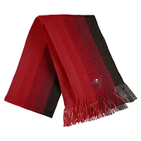 Women's WEAR by Erin Andrews Red Tampa Bay Buccaneers Ombre Pom Knit Hat and Scarf Set
