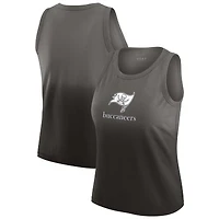 Débardeur ombré Tampa Bay Buccaneers Pewter pour femme WEAR by Erin Andrews x Gracie Hunt