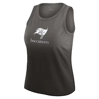 Débardeur ombré Tampa Bay Buccaneers Pewter pour femme WEAR by Erin Andrews x Gracie Hunt
