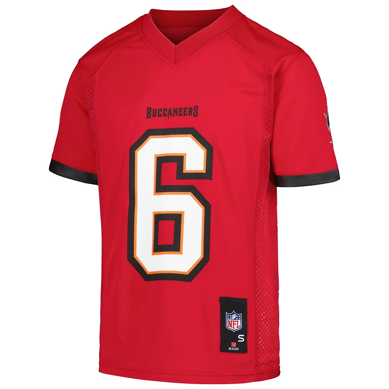 Youth Baker Mayfield Red Tampa Bay Buccaneers Replica Player Jersey