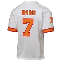 Youth Bucky Irving White '76 Tampa Bay Buccaneers  Game Jersey