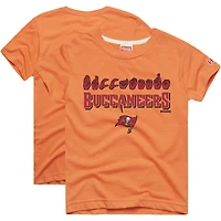Youth Homage Orange Tampa Bay Buccaneers Love Sign x ASL 2.0 Tri-Blend T-Shirt