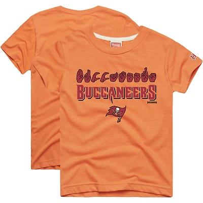 Youth Homage Orange Tampa Bay Buccaneers Love Sign x ASL 2.0 Tri-Blend T-Shirt
