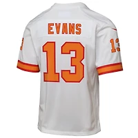 Maillot de match blanc Mike Evans '76 des Tampa Bay Buccaneers pour jeunes