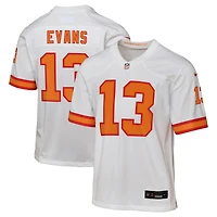 Maillot de match blanc Mike Evans '76 des Tampa Bay Buccaneers pour jeunes