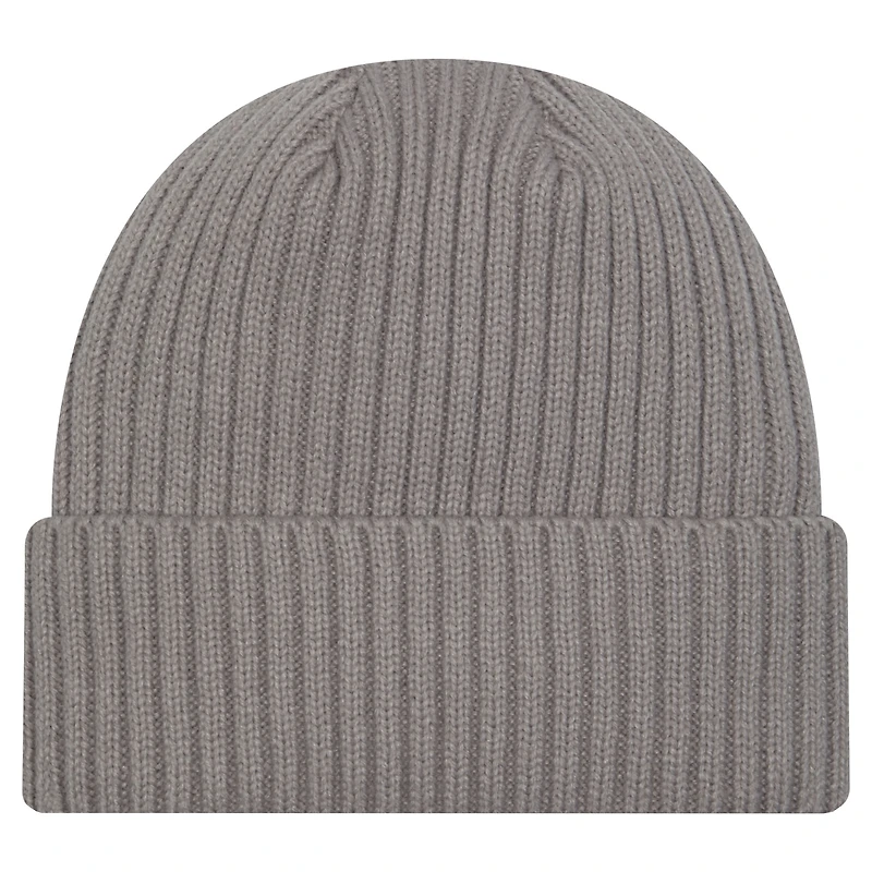 Youth New Era  Heather Gray Tampa Bay Buccaneers Color Pack Cuffed Knit Hat