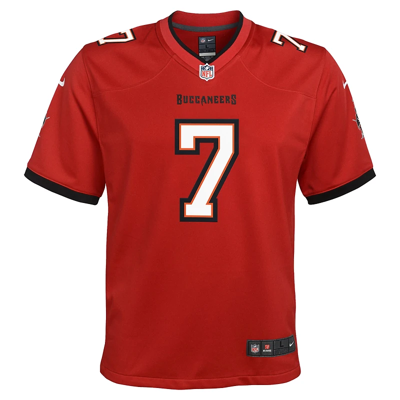 Youth Nike Bucky Irving Red Tampa Bay Buccaneers Game Jersey