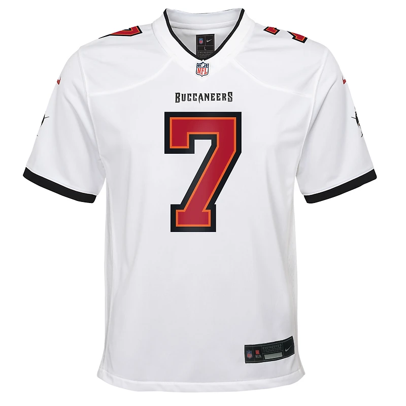 Youth Nike Bucky Irving White Tampa Bay Buccaneers Game Jersey