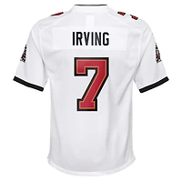 Maillot de match blanc Nike Bucky Irving des Buccaneers Tampa Bay pour jeunes