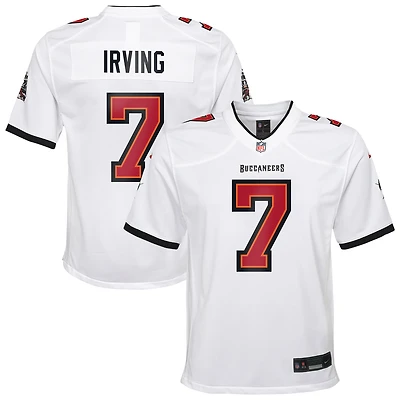Maillot de match blanc Nike Bucky Irving des Buccaneers Tampa Bay pour jeunes