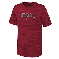 T-shirt Nike Tampa Bay Buccaneers Team Sideline Velocity Performance rouge pour jeune