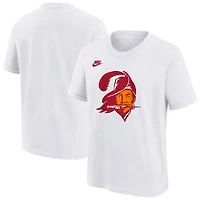 T-shirt Nike blanc pour enfant des Buccaneers de Tampa Bay, Bucco Bruce
