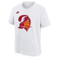 T-shirt Nike blanc pour enfant des Buccaneers de Tampa Bay, Bucco Bruce