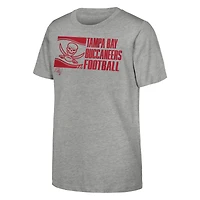 Youth Outerstuff Heather Gray Tampa Bay Buccaneers Post Game T-Shirt