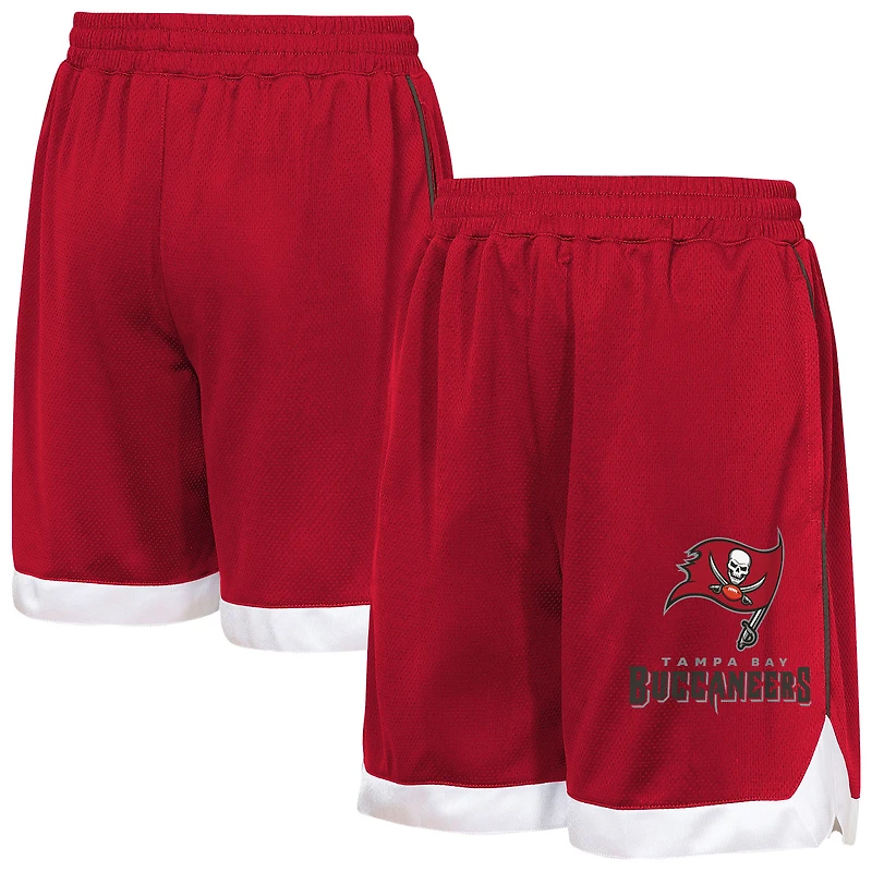 Short en maille rouge All Star des Buccaneers de Tampa Bay pour jeunes