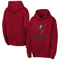 Youth Outerstuff  Red Tampa Bay Buccaneers Back to Basics Hoodie