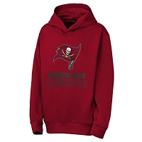 Youth Outerstuff  Red Tampa Bay Buccaneers Back to Basics Hoodie