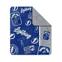 Couverture Dream Weave 50" x 60" du Lightning de Tampa Bay