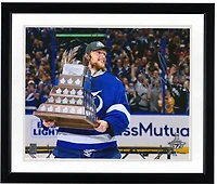 Andrei Vasilevskiy Tampa Bay Lightning Autographed 2021 Stanley Cup Champions 16" x 20" Raising Conn Smythe Photograph