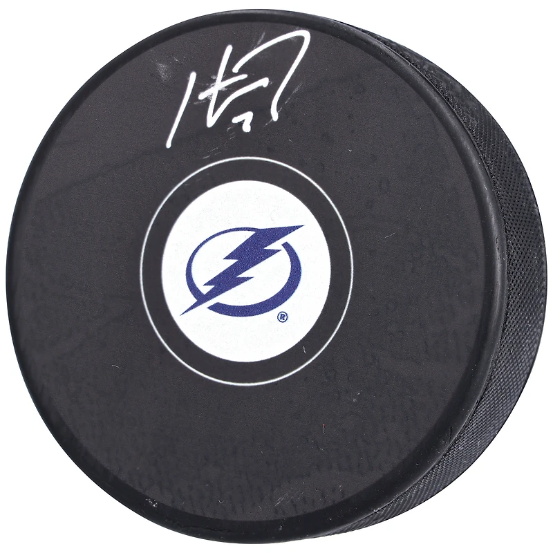Rondelle de hockey autographiée par Haydn Fleury du Lightning de Tampa Bay