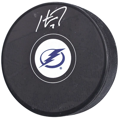 Rondelle de hockey autographiée par Haydn Fleury du Lightning de Tampa Bay