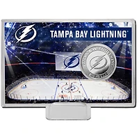 Carte de pièce de monnaie Highland Mint Tampa Bay Lightning Histoire de l'équipe