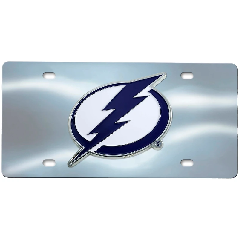Plaque d'immatriculation moulée sous pression du Lightning de Tampa Bay