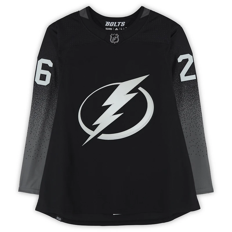 Martin St. Louis Tampa Bay Lightning Autographed Black Alternate adidas Jersey  