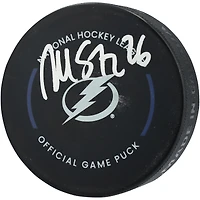 Martin St. Louis Tampa Bay Lightning Autographed Official Game Puck  