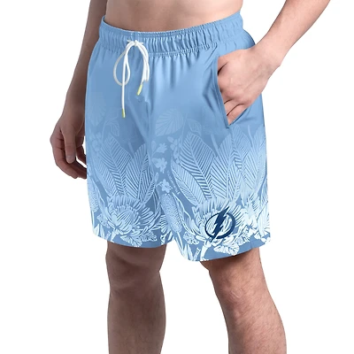 Men's Margaritaville Blue Tampa Bay Lightning Lagoon Fiesta Swim Short