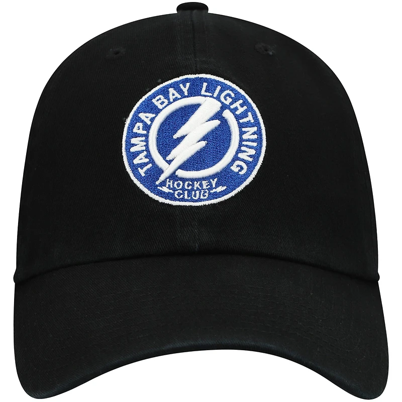 Casquette ajustable noire pour homme « 47 » de l'équipe Tampa Bay Lightning