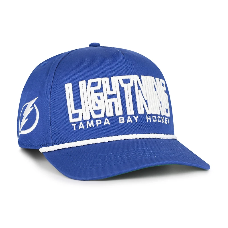 Men's '47 Blue Tampa Bay Lightning Byline Hitch Adjustable Hat