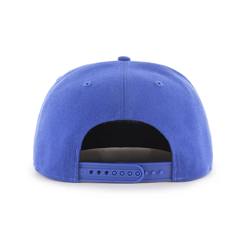 Men's '47 Blue Tampa Bay Lightning No Shot Captain Snapback Hat