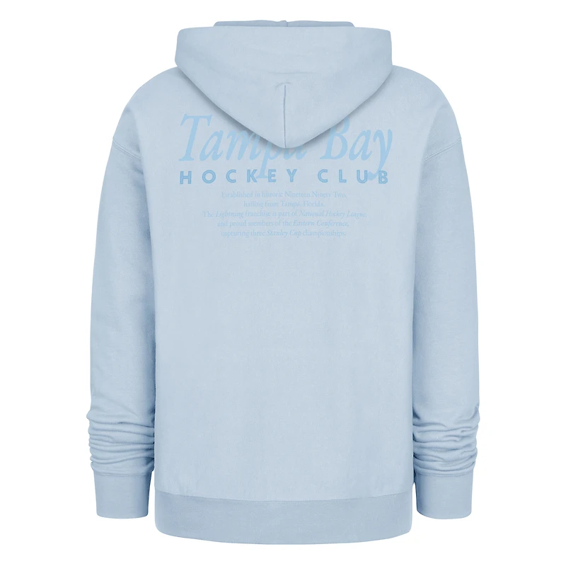 Sweat à capuche bleu clair Tampa Bay Lightning Foundation '47 pour homme