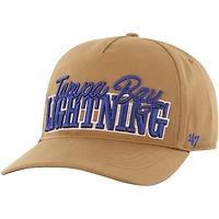 Men's '47 Tan Tampa Bay Lightning Barnes Hitch Adjustable Hat