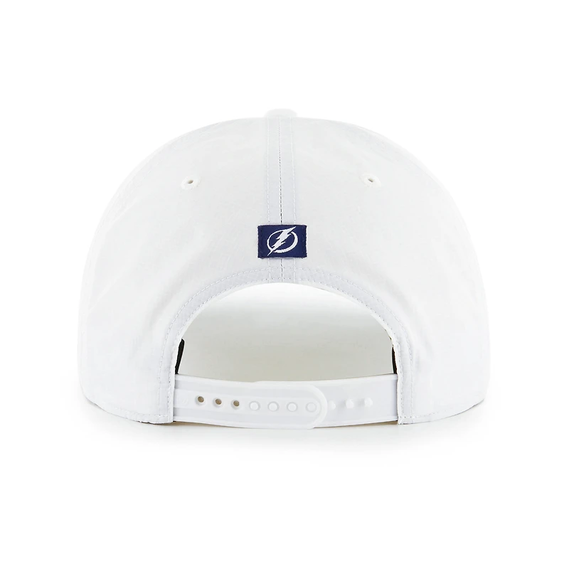 Men's '47 White Tampa Bay Lightning Downburst Hitch Adjustable Hat