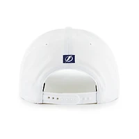 Men's '47  White Tampa Bay Lightning Downburst Hitch Adjustable Hat