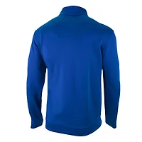 Veste bleue Columbia Tampa Bay Lightning Wickham Hills Omni-Wick Quarter-Zip pour hommes