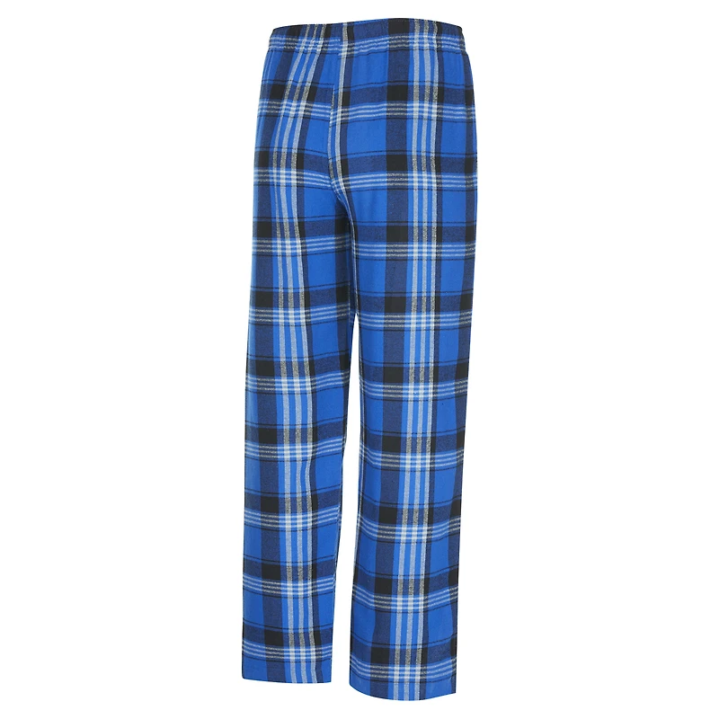 Pantalon de nuit en flanelle bleu/noir Tampa Bay Lightning Region pour hommes Concepts Sport