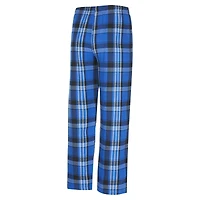 Pantalon de nuit en flanelle bleu/noir Tampa Bay Lightning Region pour hommes Concepts Sport